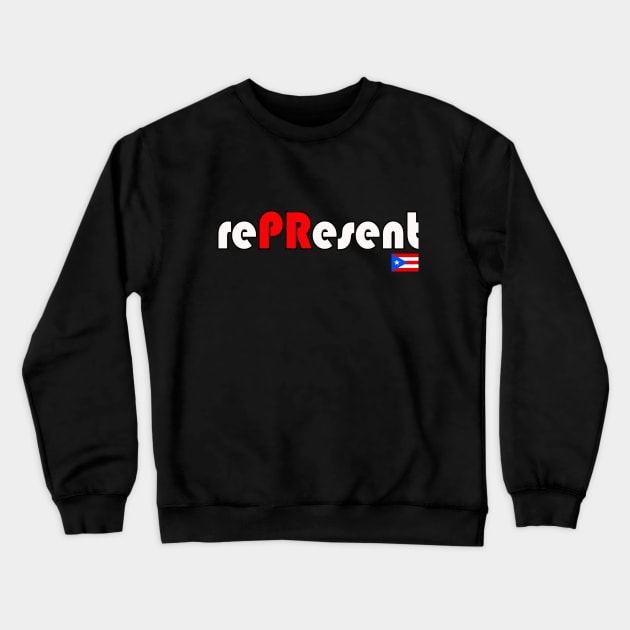 rePR Crewneck Sweatshirt by arteboricua